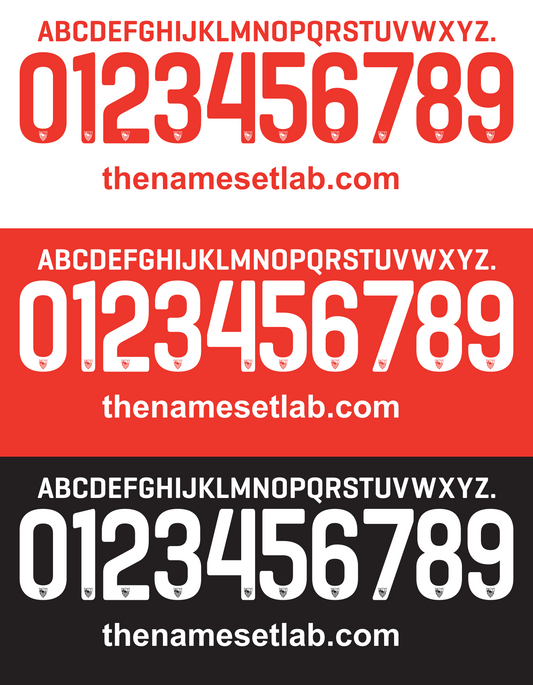 Sevilla 2015-2016 Nameset AI Vector File