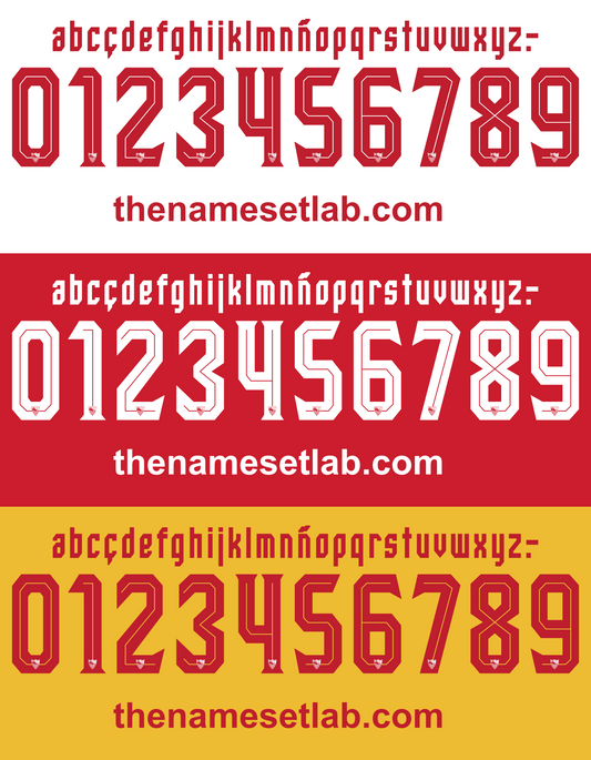 Sevilla 2016-2017 Nameset Graphic