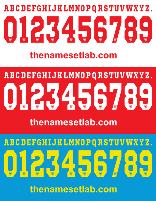 Sevilla Europa 2014-2015 Nameset Graphic