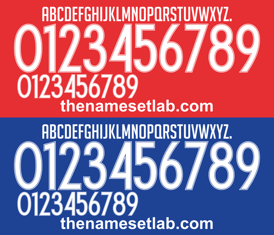 Singapore 2016 Football Nameset AI Vector File
