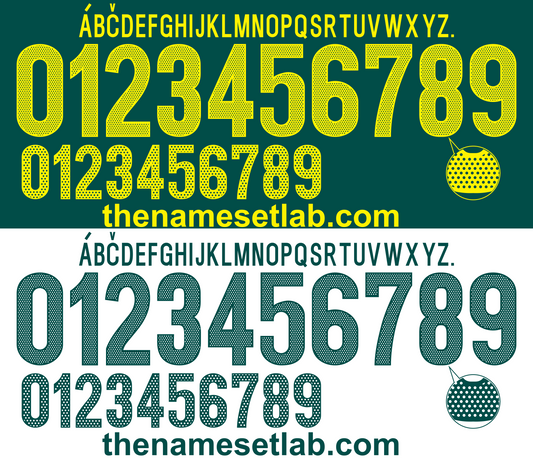 Slovenia 2010 Football Nameset AI Vector File