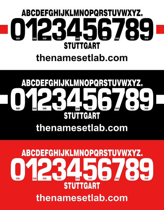 Stuttgart 2002-2006 Nameset AI Vector File