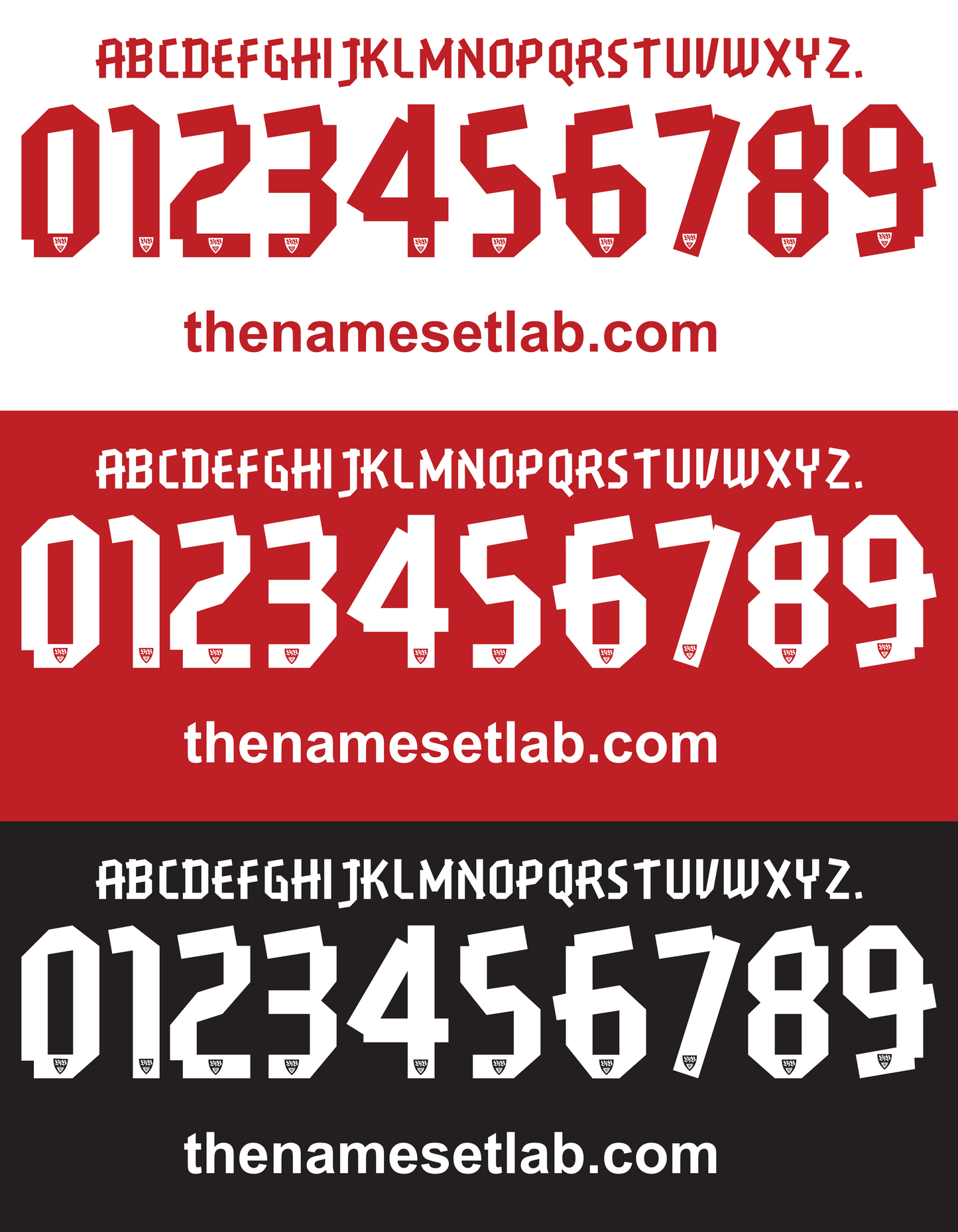 Stuttgart 2012-2014 Nameset AI Vector File