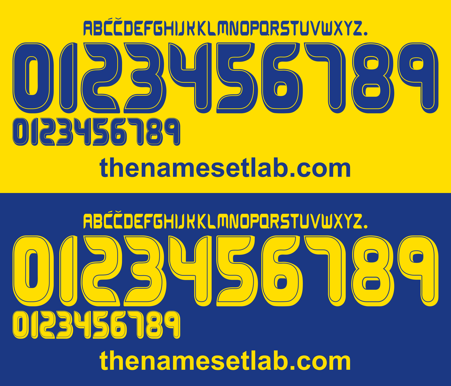 Sweden 2006 Football Nameset AI Vector File