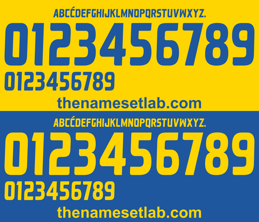 Sweden 2008 Football Nameset AI Vector File