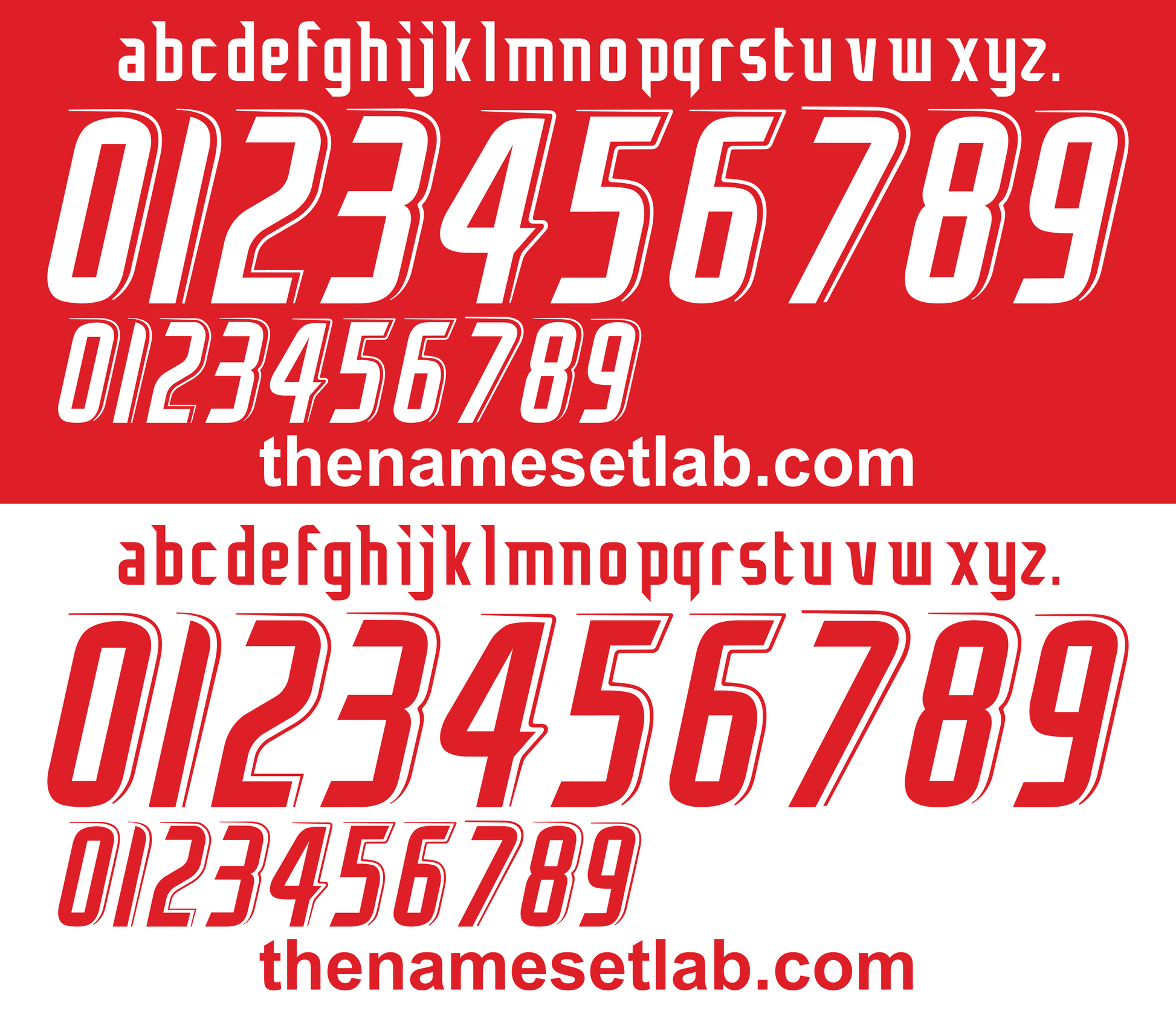 Switzerland 2006 football nameset World Cup 2006 font vector file
