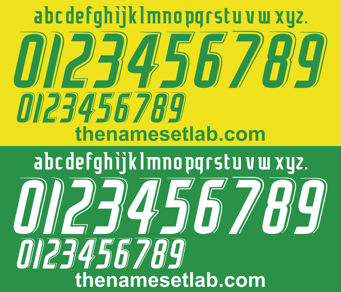 Togo 2006 Football Nameset AI Vector File