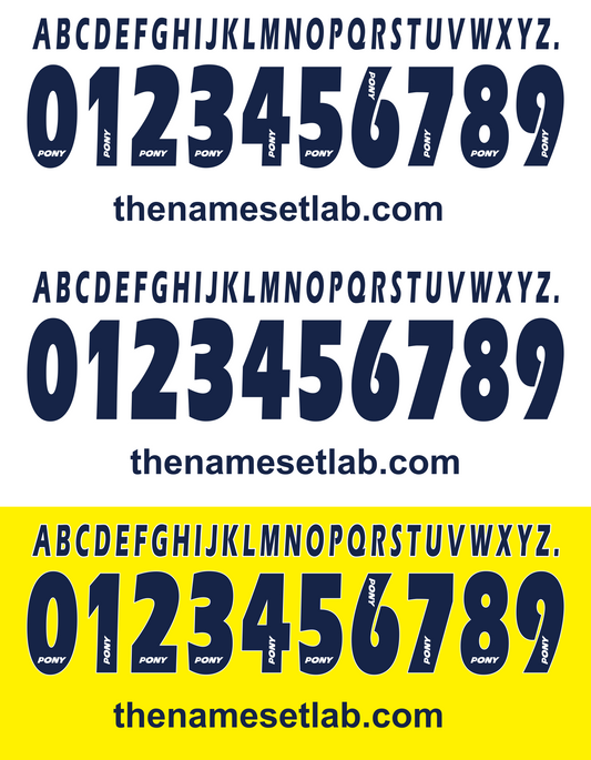 Tottenham Hotspur 1995-1996 Nameset AI Vector File