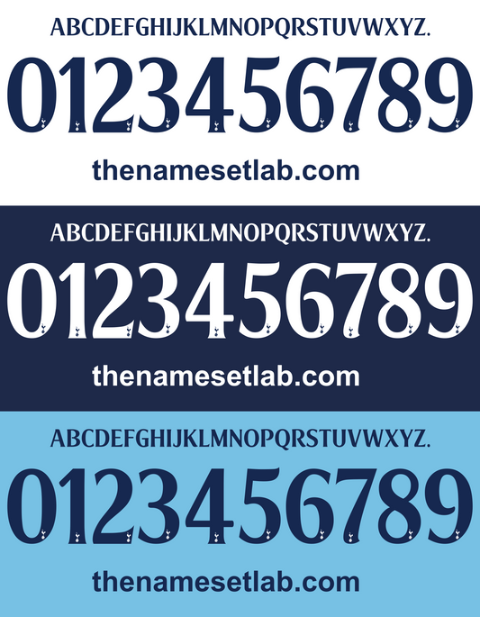 Tottenham Hotspur 2019-2020 UCL/ Cup Nameset AI Vector File