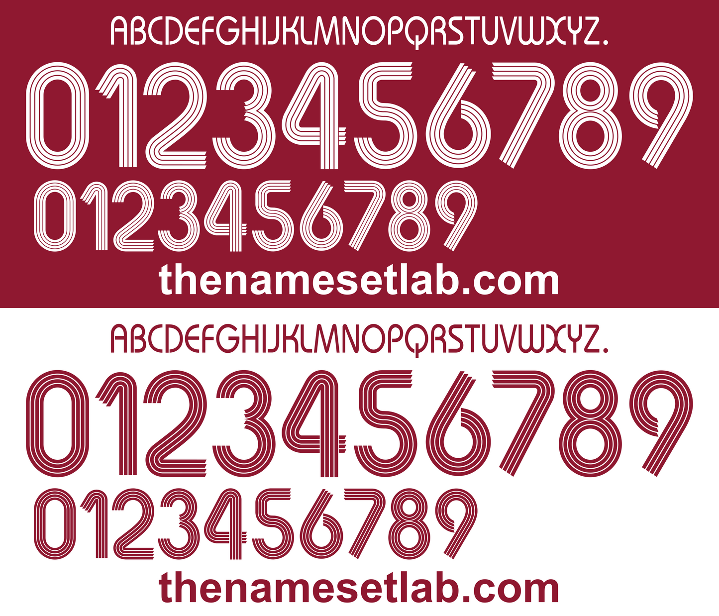 Trinidad Tobago 2006 Football Nameset AI Vector File