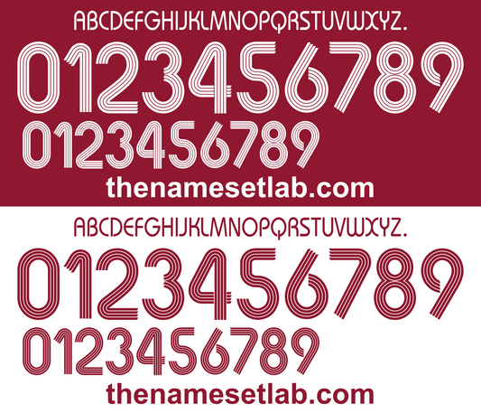 Trinidad Tobago 2006 Football Nameset AI Vector File