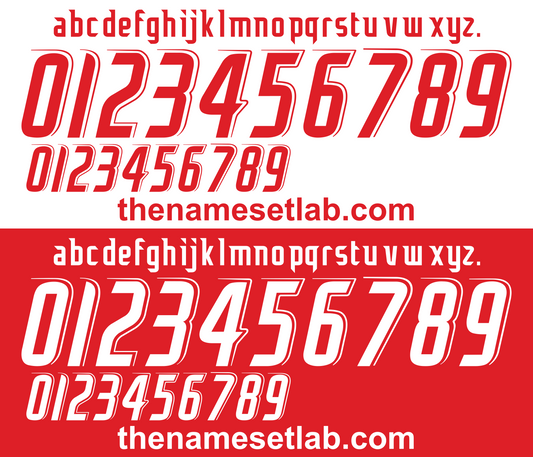 Tunisia 2006 Football Nameset AI Vector File