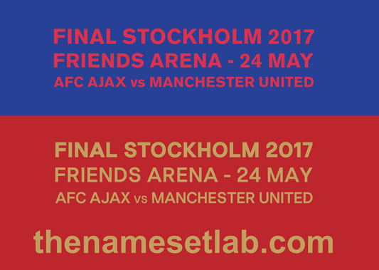 Europa League Final 2016–17 Match Details preview image showing the vector artwork design for this digital download.