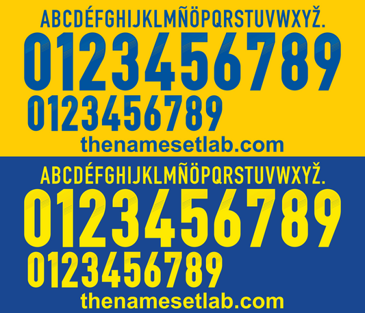 Ukraine 2012 Football Nameset AI Vector File