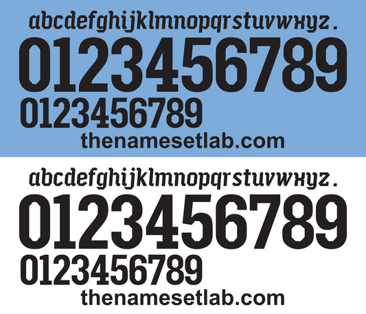 Uruguay 2010 Football Nameset AI Vector File