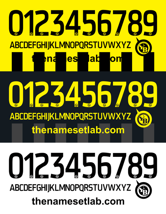 Young Boys 2014–2015 Nameset Mockup